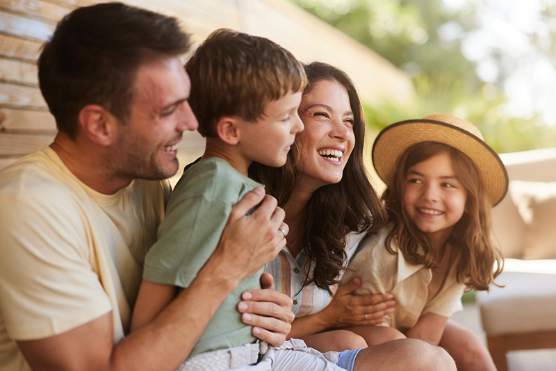 cheerful-family